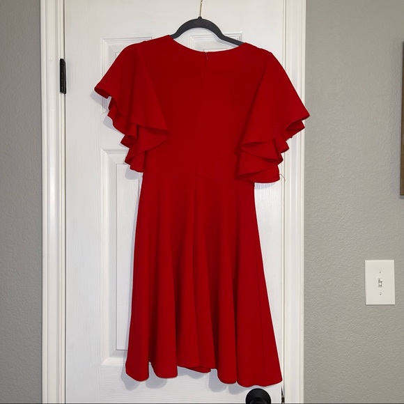 Red Cocktail Recruitment Dress - Picture 8 of 11